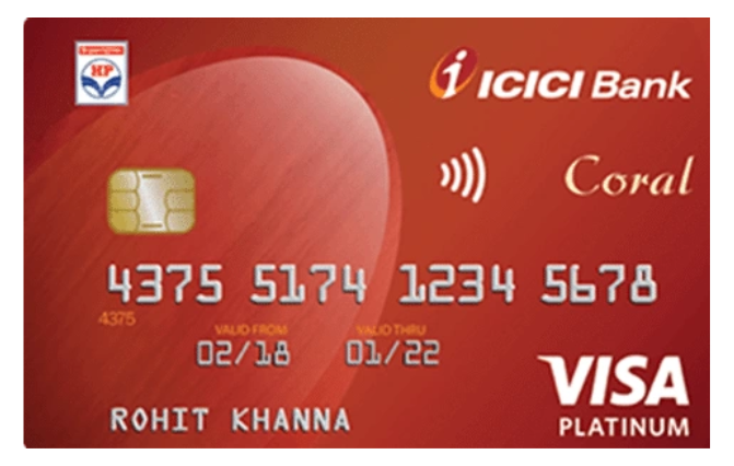 ICICI HPCL Coral Card
